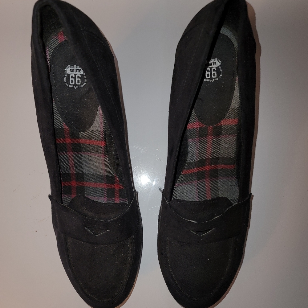 Route 66 Black Loafer